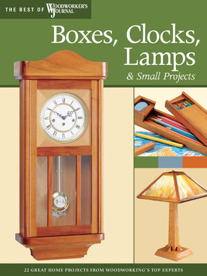 cover image of Boxes, Clocks, Lamps, and Small Projects (Best of WWJ)